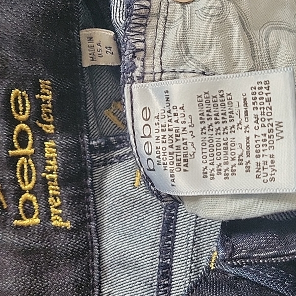 Bebe Boot Cut Jeans - Picture 6 of 8